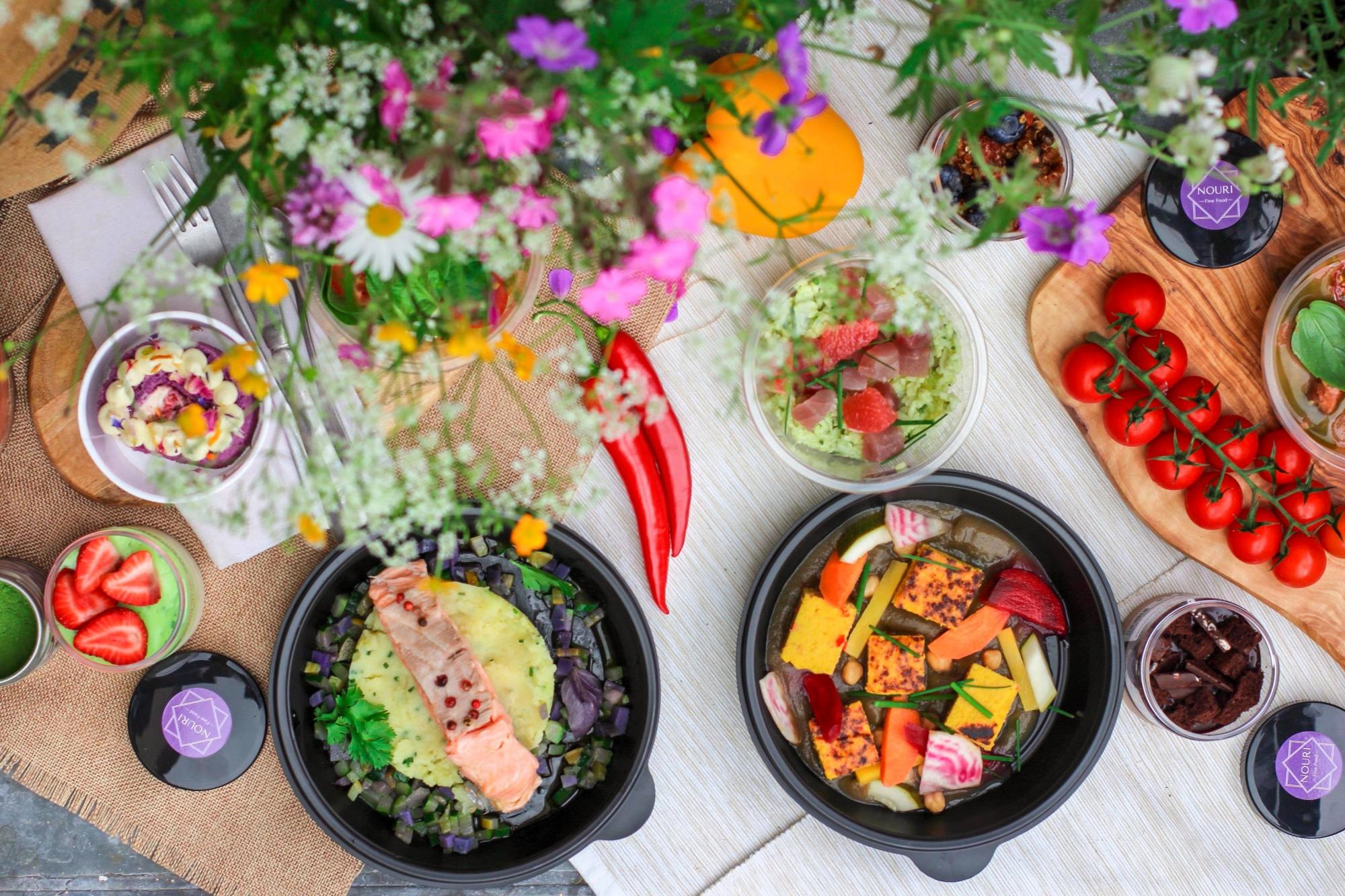 assiette nourriture pleine de vitalité